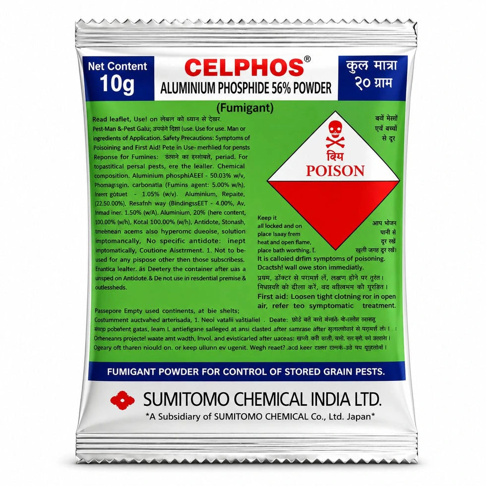 CELPHOS (Aluminium Phosphide 56% powder)