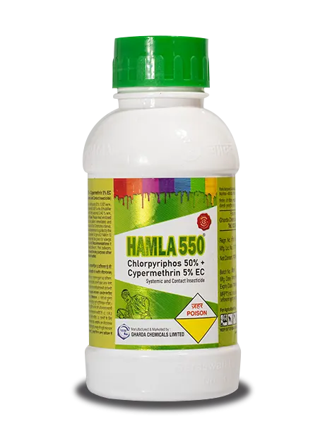 HAMLA 550 (Chlorpyrifos 50% + Cypermethrin 5% EC)